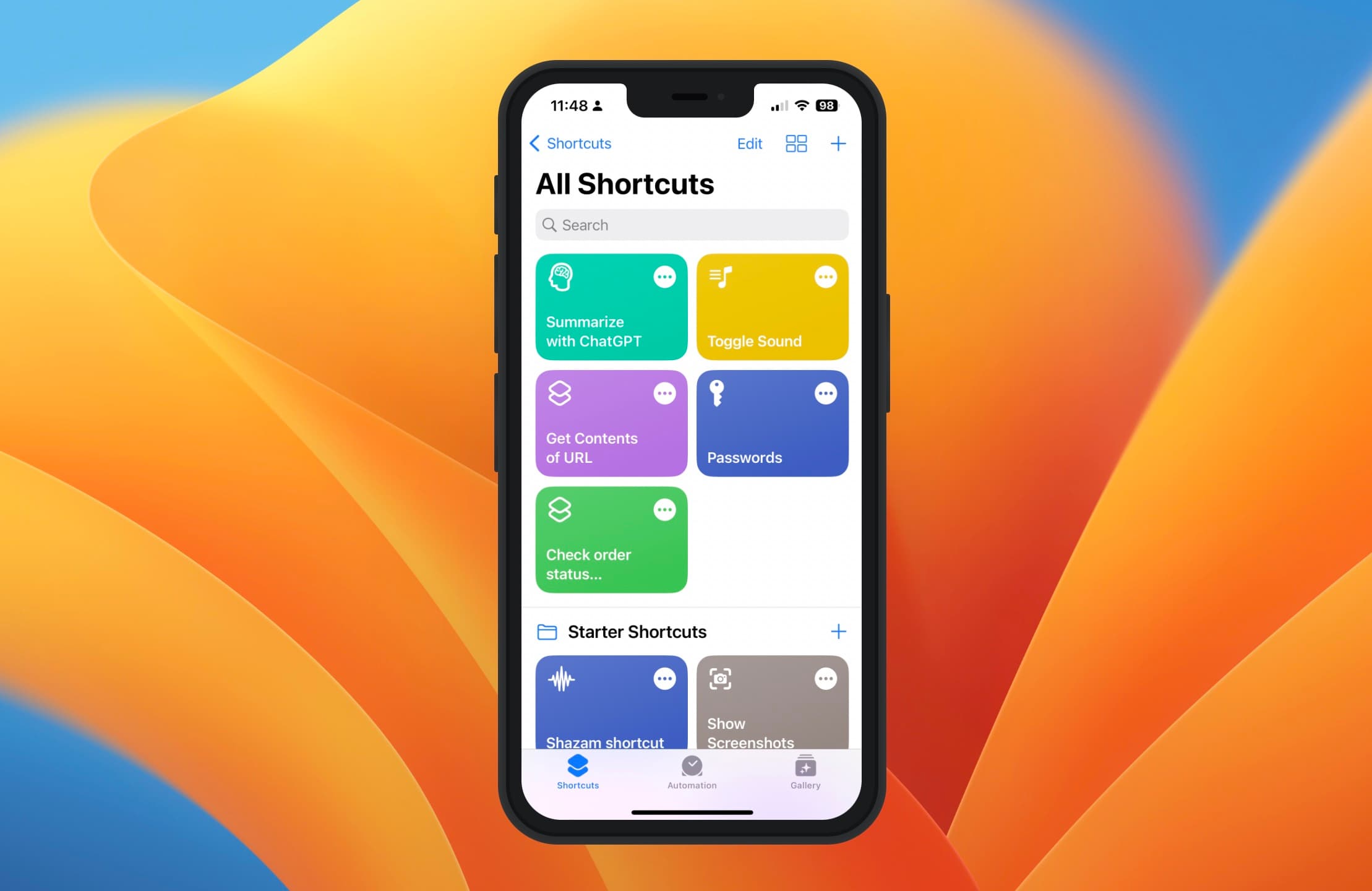 iOS All Shortcuts