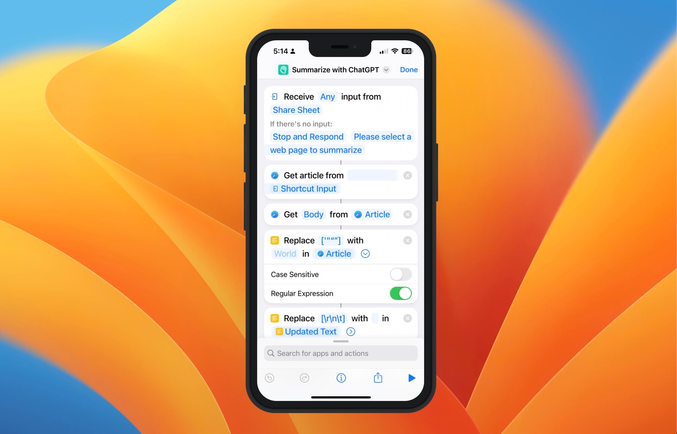 iOS Shortcut ChatGPT Part 1